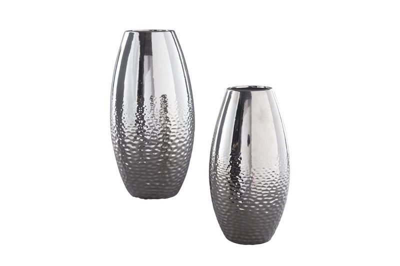 Dinesh Ceramic Vases, Set of 2, Image 1