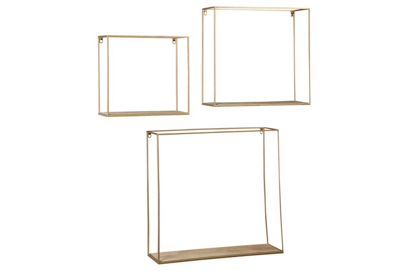 Efharis Wall Shelves, Set of 3, Image 1