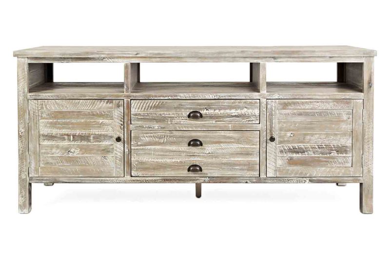 Artisans Media Console in Gray, 70 Inch, Image 1