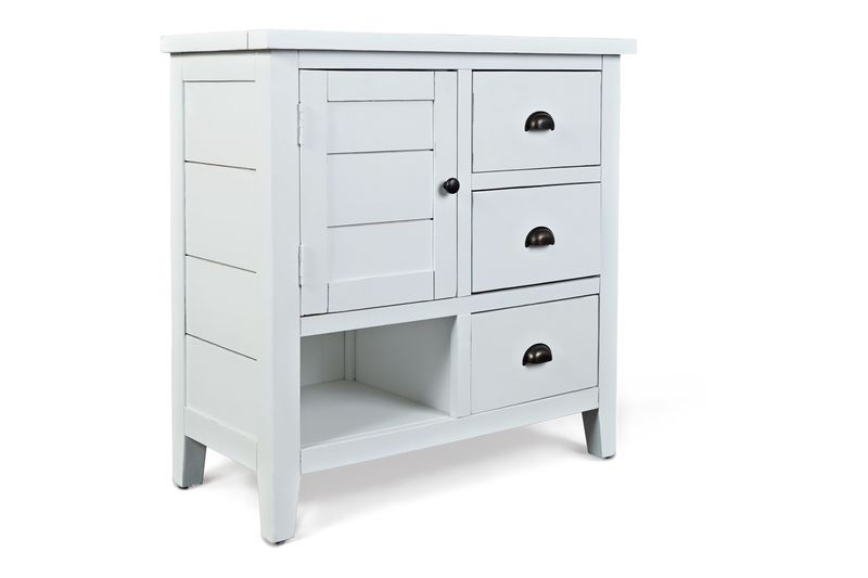 Artisans Accent Console in White, Media Consoles