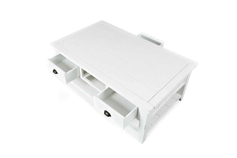 Artisans Coffee Table in White, Image 3