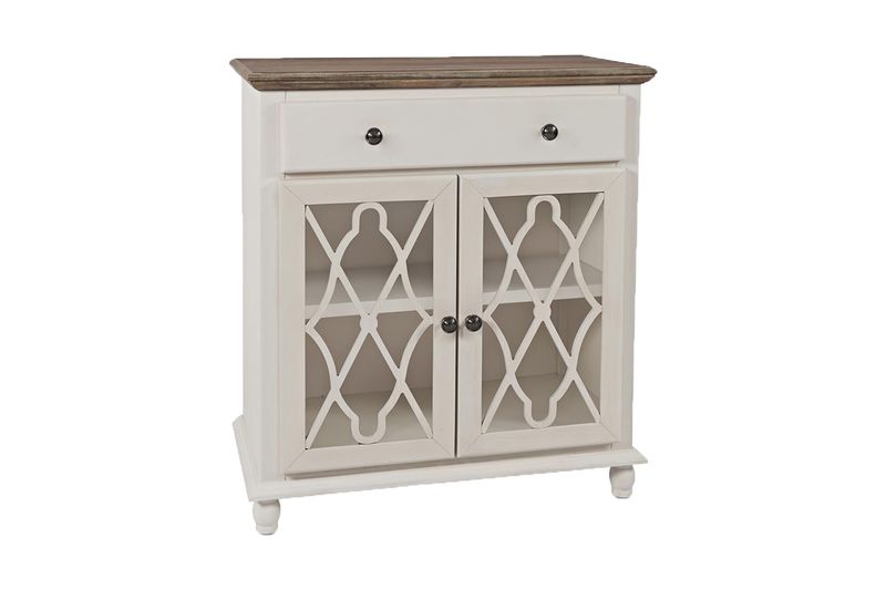 Aurora 2 Door Accent Chest in White, Image 1