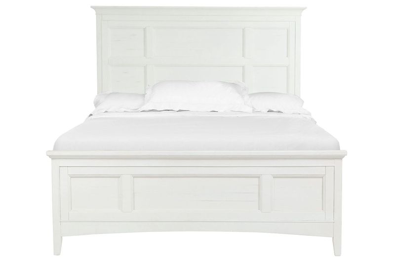 Bay Creek Panel Bed in White, Queen, Image 2
