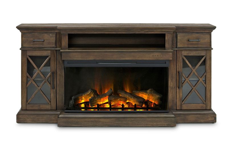 Mor furniture sales fireplace tv stand