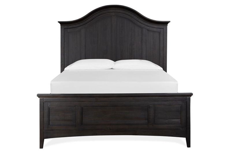 Bay Creek Arch Panel Bed in Graphite, Eastern King, Image 2