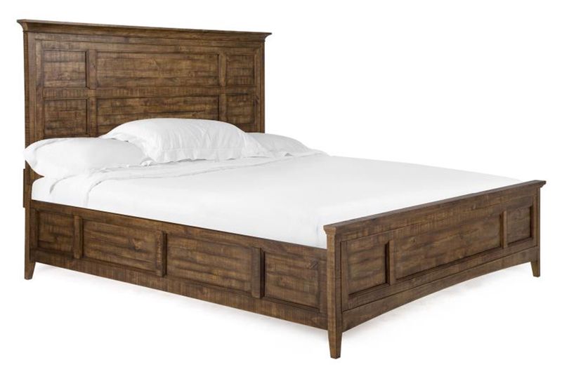 Bay Creek Panel Bed in Nutmeg, Eastern King, Image 1