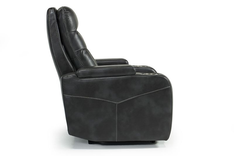Bolero gray swivel glider cheap recliner
