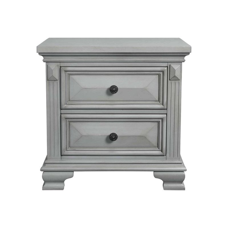 Calloway Nightstand in Gray, Image 2