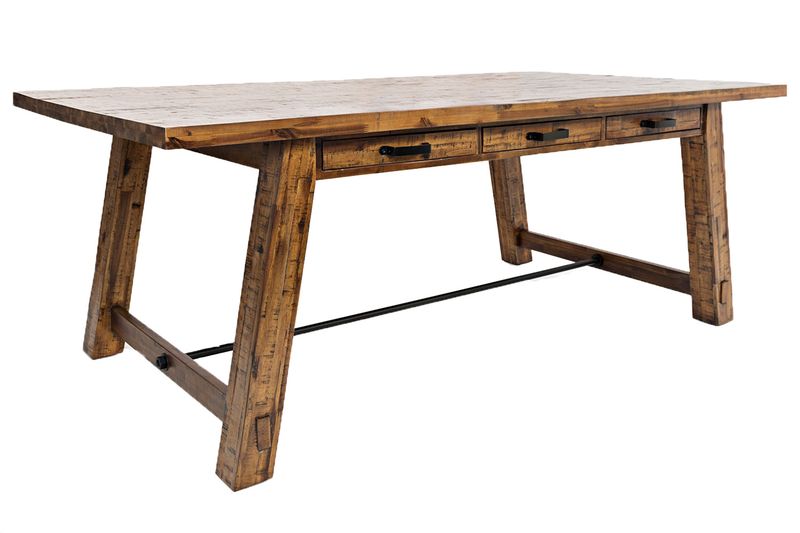 Cannon Valley Dining Table in Brown, Image 1