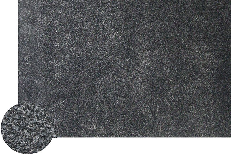 Comfort Shag Rug in Charcoal, 5 x 8, Image 1