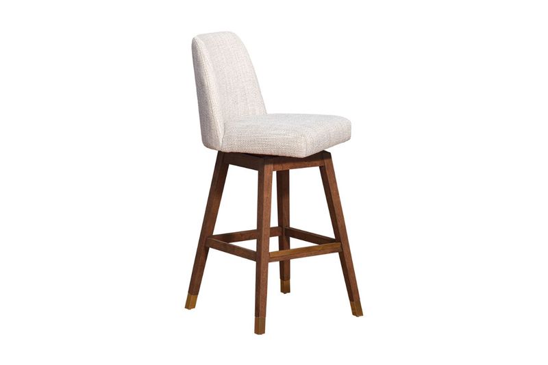 Amelia Swivel Bar Height Stool, 