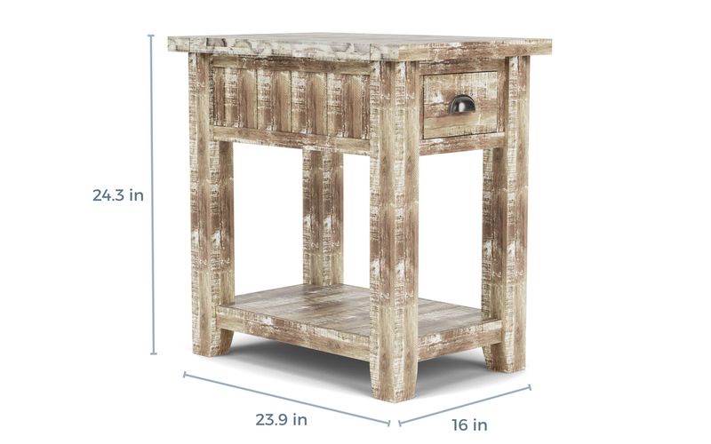 Artisans Chairside Table, Side