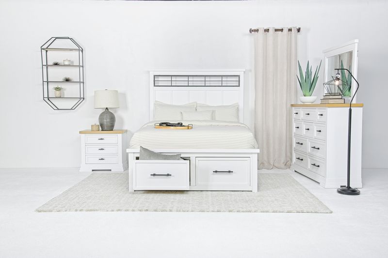 Ashbryn Storage Bed & Dresser , Styled Ashbryn Storage Bed & Dresser , Styled
