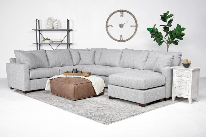 Ashfield Tux Sofa Chaise Secti, Styled