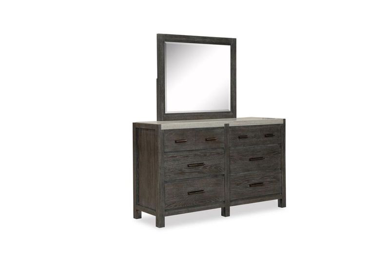 Aspen Valley Panel Bed & Dress, Angle