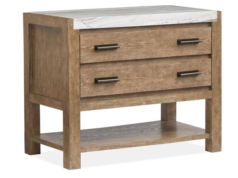 Aspen Valley Nightstand, Open