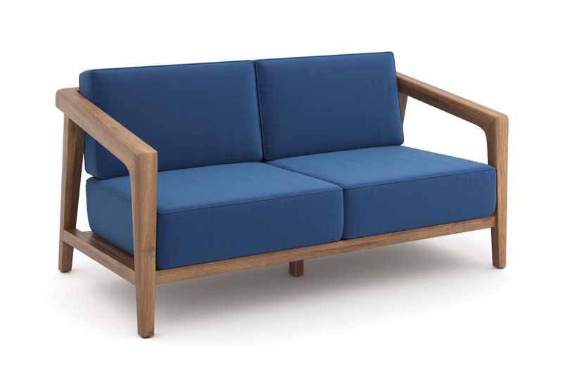 Bali Patio Loveseat, AngledAngle