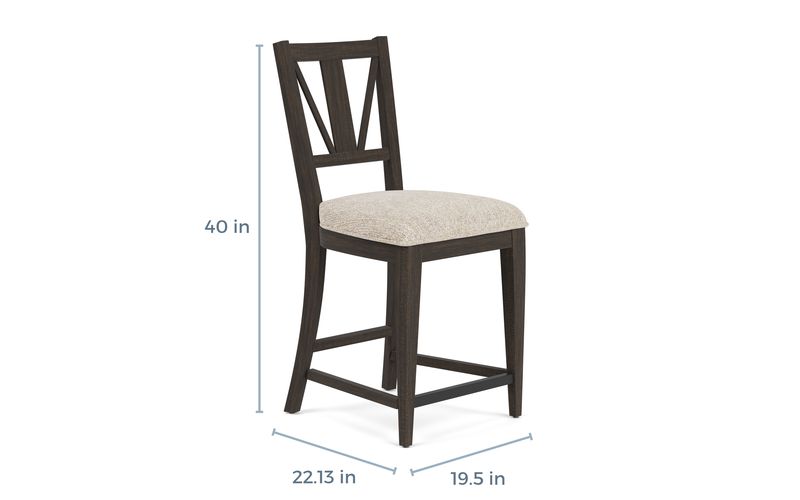 Bay Creek Counter Height Stool, Back