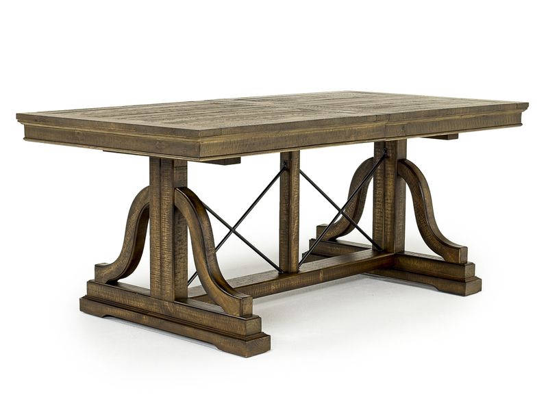 Filkins extendable outlet dining table