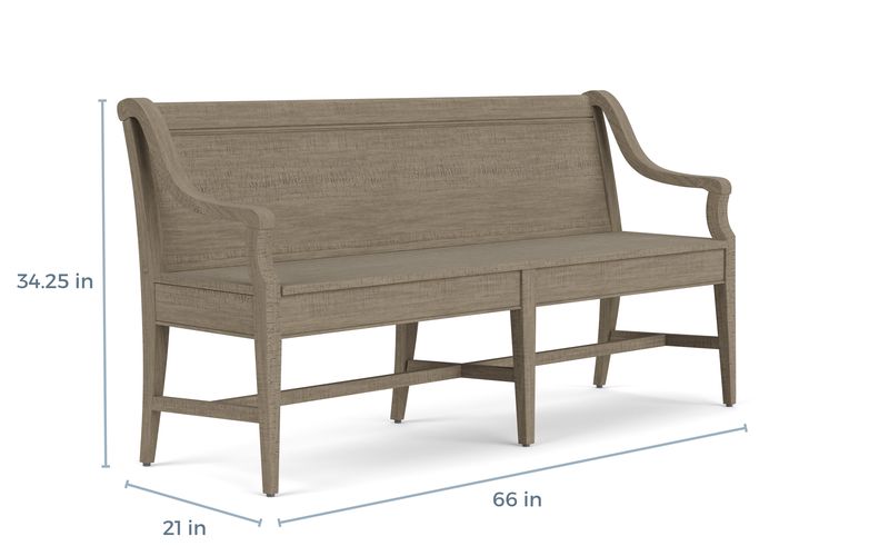Bay Creek Dining Table & 4 Cha, Back