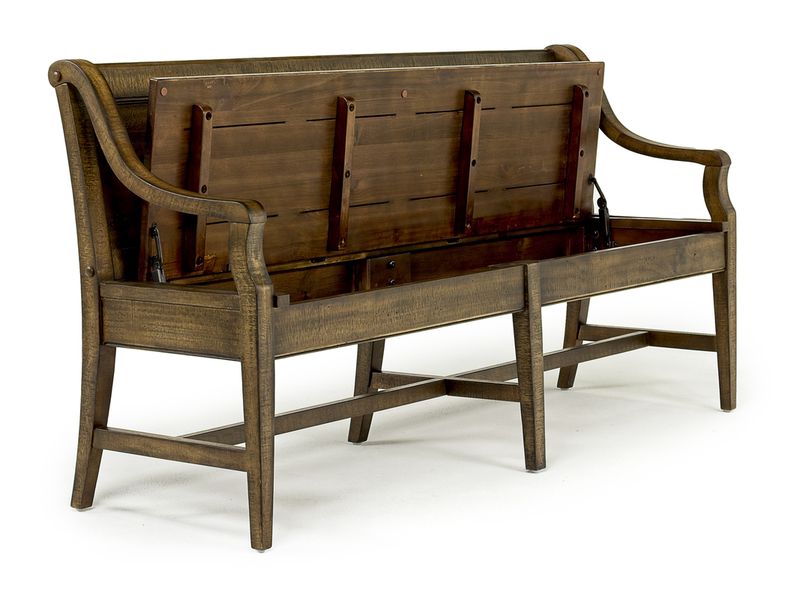 Narrow outdoor hot sale bench with back