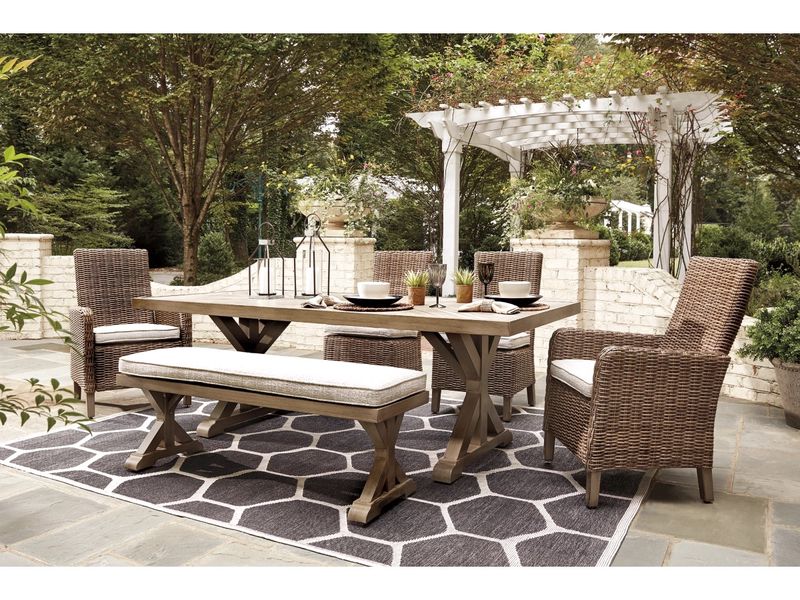 Beachcroft Patio Table & 4 Cha, StyledSide Beachcroft Patio Table & 4 Cha, StyledSide
