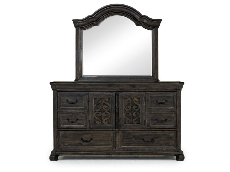 Bellamy Sleigh Bed & Dresser &, Front