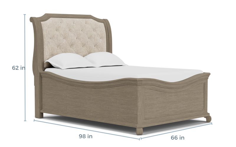 Bellamy Sleigh Bed, 