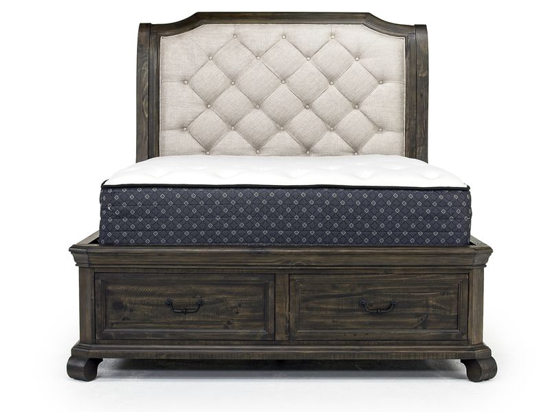 Bellamy Sleigh Bed & Dresser &, Front