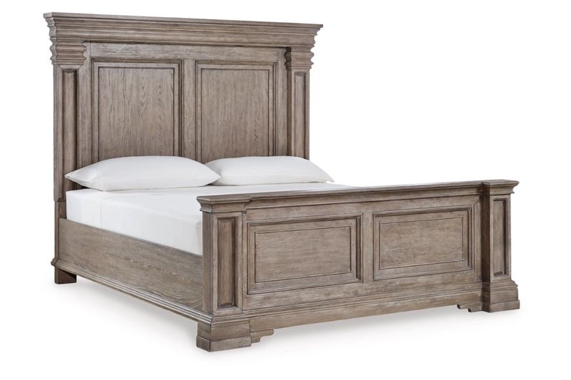 Blairhurst Panel Bed & Dresser, Angled