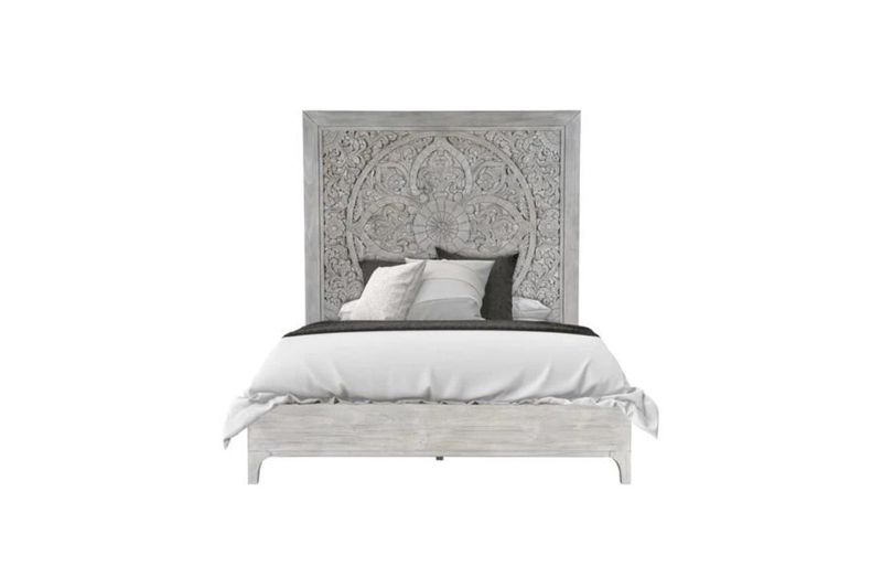 Boho Chic Platform Bed, Front Boho Chic Platform Bed, Front
