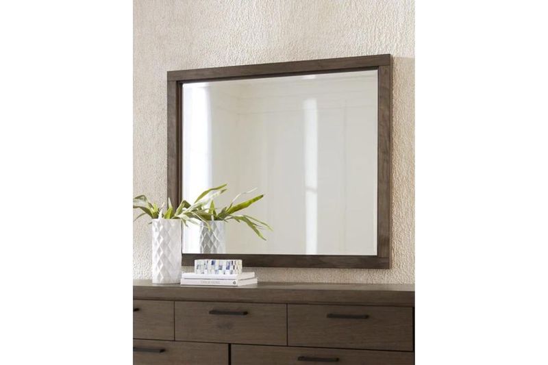 Boracay Mirror - Wild Oats Brown Boracay Mirror - Wild Oats Brown