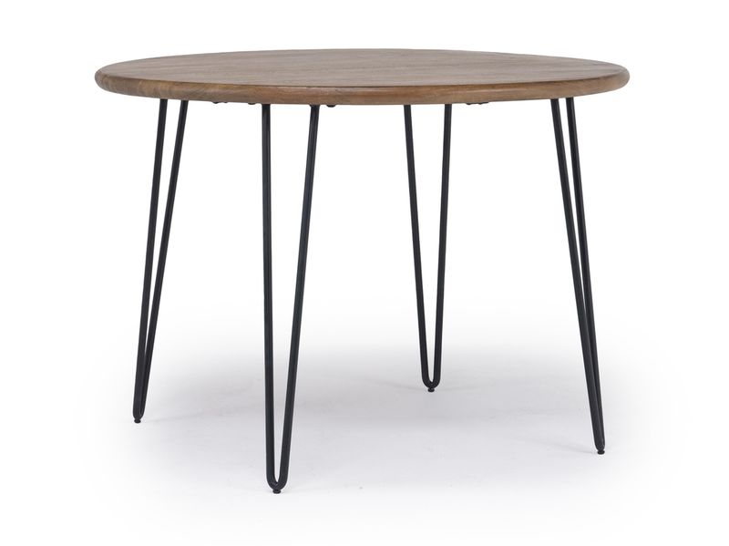 Brennan Round Dining Table, Angle