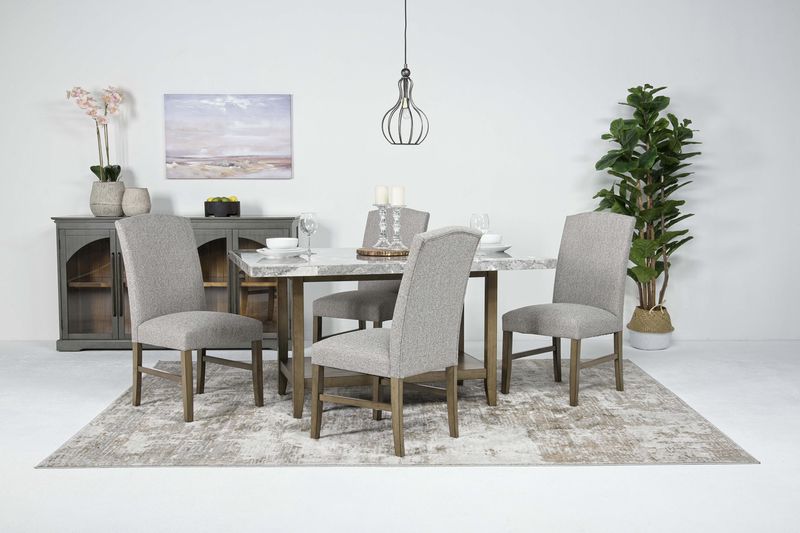 Pub Dining Table, Styled