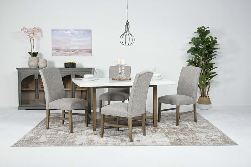 Pub Dining Table & 4 Chairs, 