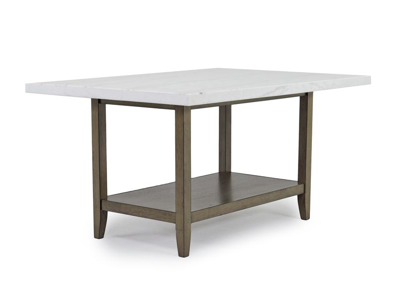 Pub Dining Table & 6 Chairs, Angle