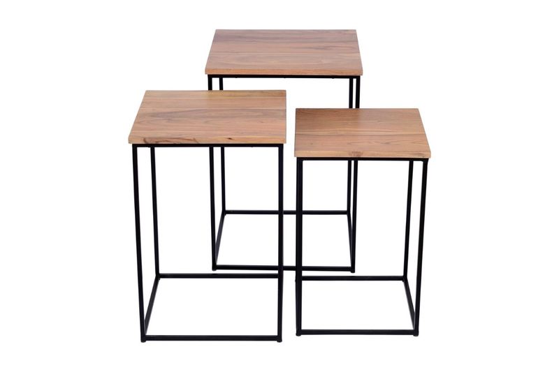Brody Nesting Tables, Set of 3 Sofa Tables Living Room