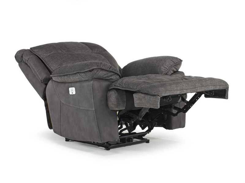 Bubba 2 Power Recliner in Graphite | Recliners | Living Room 
