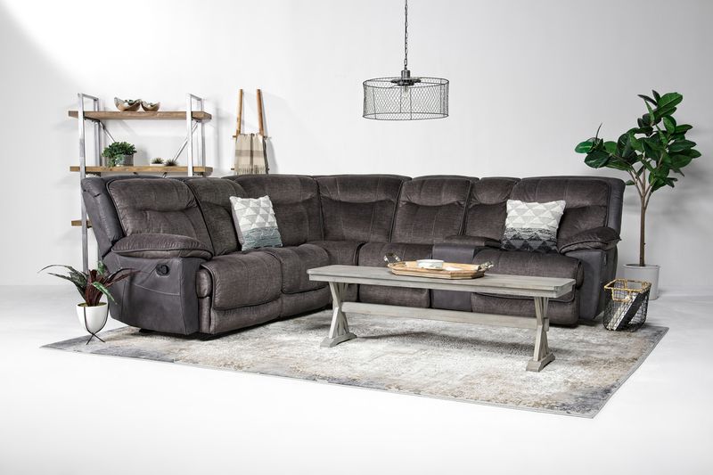 Layla 6 store piece reclining sectional