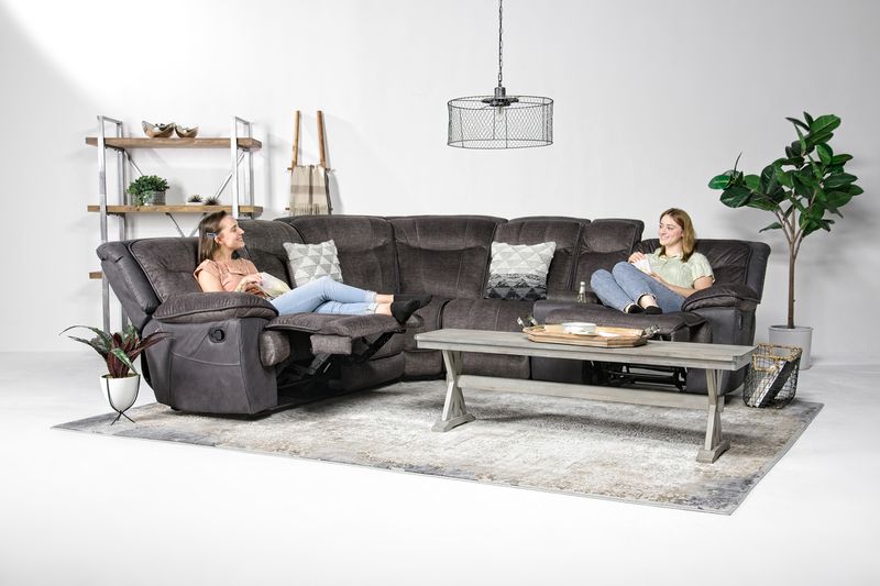 8 piece reclining sectional outlet