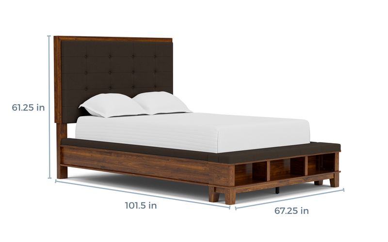 Cagney Upholstered Panel Bed, 