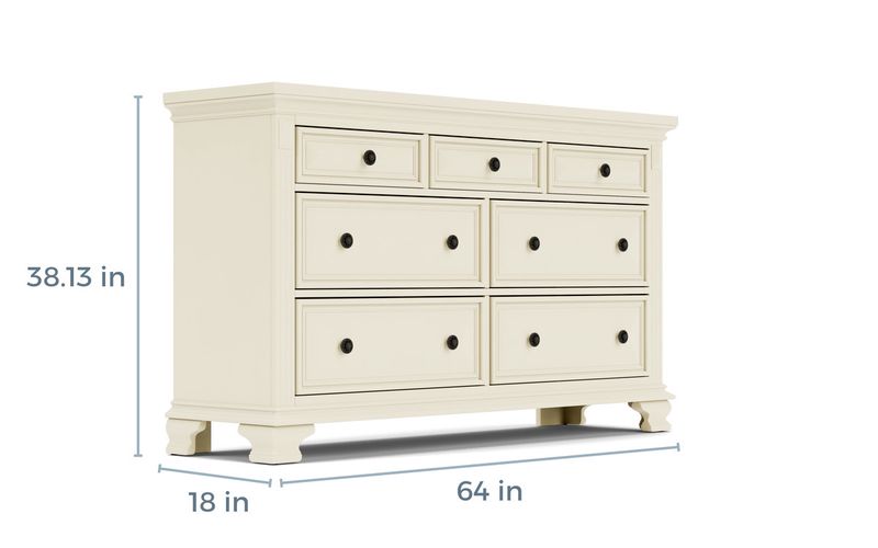 Calloway Panel Bed & Dresser &, 