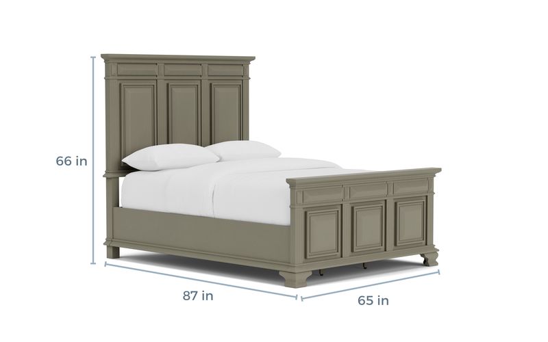 Calloway Panel Bed & Dresser &, 