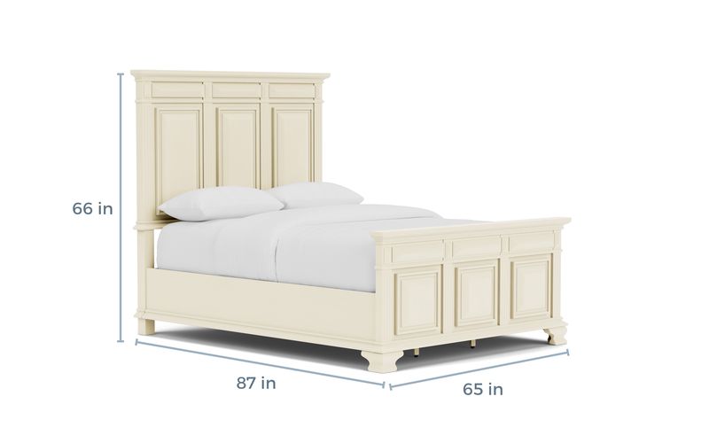 Calloway Panel Bed & Dresser &, 