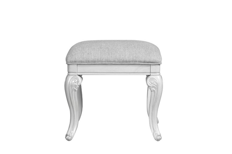 Cambria Vanity Stool, Front