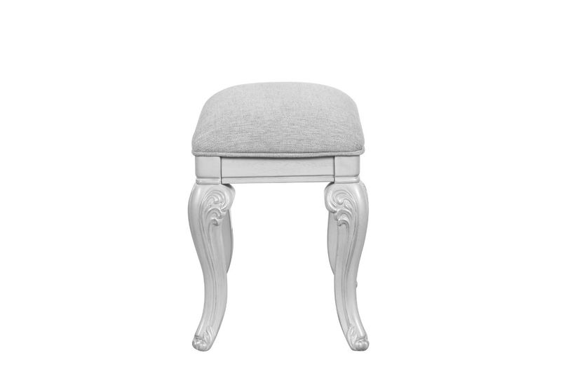 Cambria Vanity Stool, Side