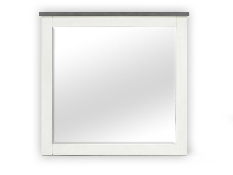 Carlsbad Mirror in White, Image 1