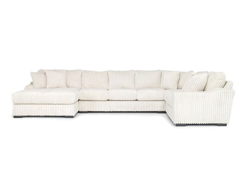 Casper Tux Sofa Chaise Section, Front