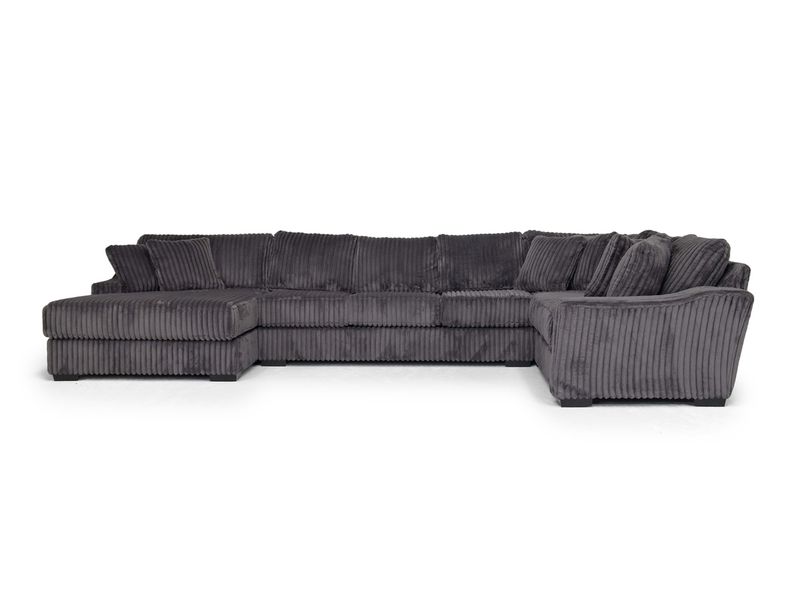 Casper Tux Sofa Chaise Section, Front
