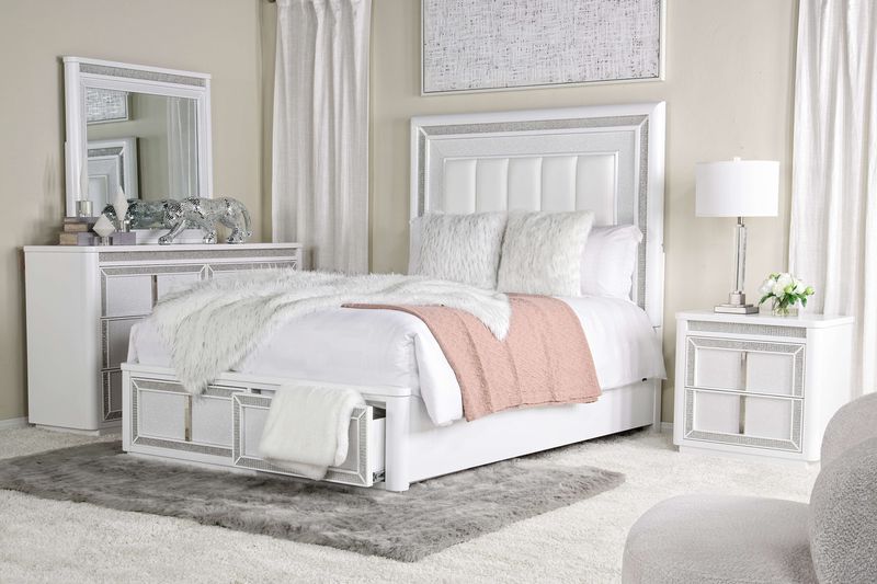 Chalanna Storage Bed & Dresser, Styled Chalanna Storage Bed & Dresser, Styled